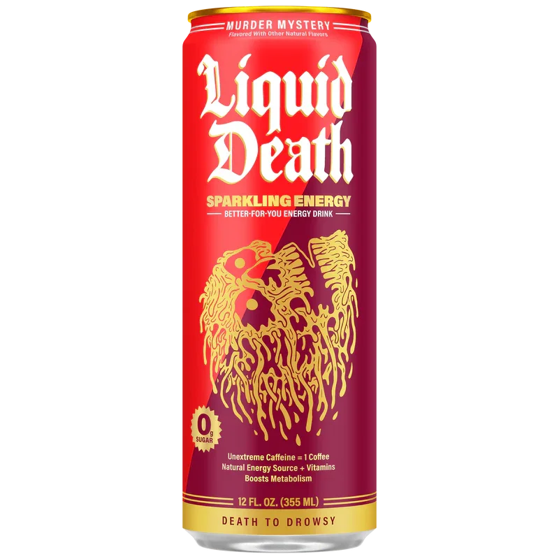 Have you tried Liquid Death Sparkling Energy?