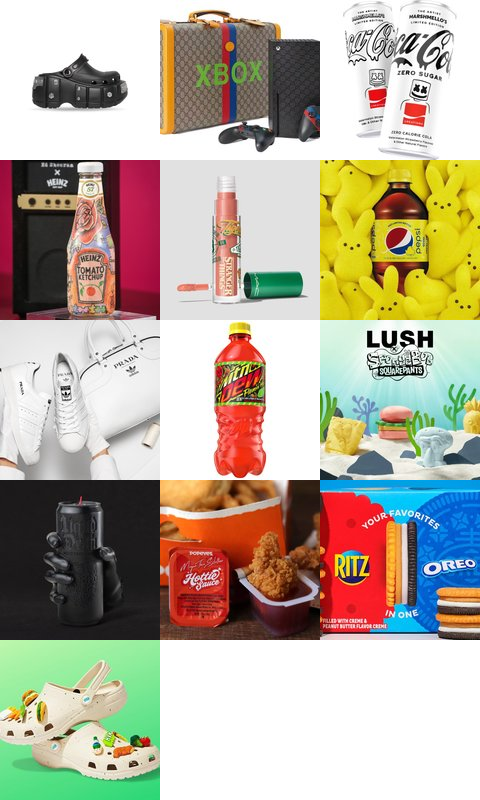 Favorite crazy brand collaborations - Full view